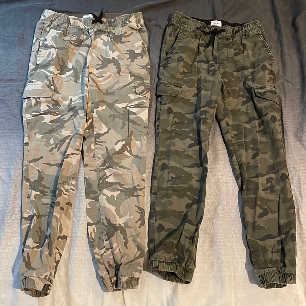 Old Navy Camo Cargo Pants, Boys Xl